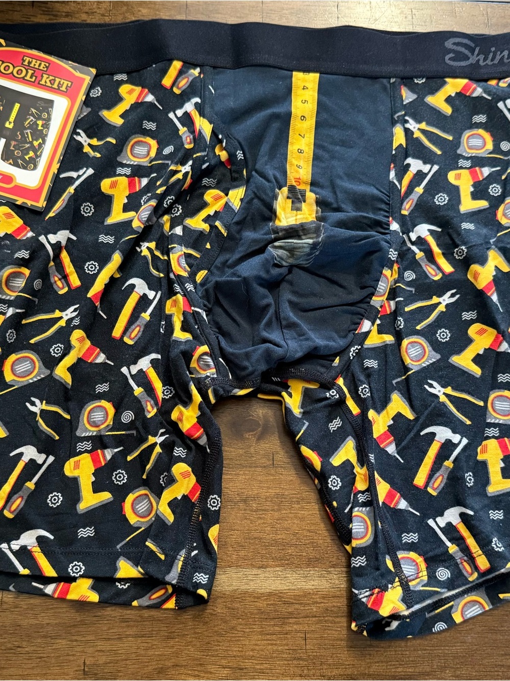 Shinesty Men's Navy 'Tool Kit' Boxer Briefs